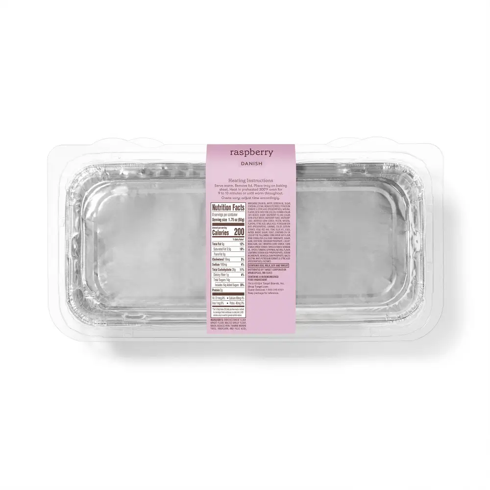 Favorite Day Raspberry Danish Bakery Pastry -14oz