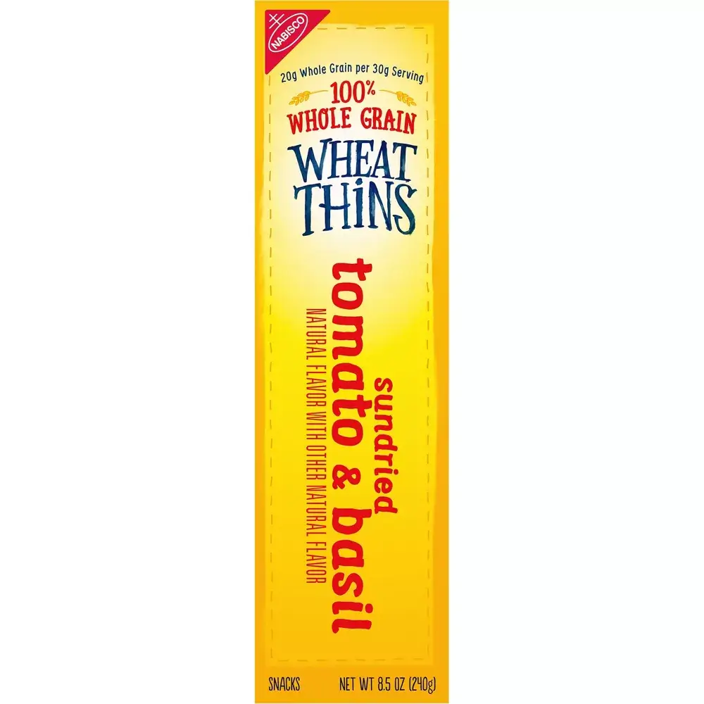 Wheat Thins Sundried Tomato & Basil Wheat Cracker Snacks