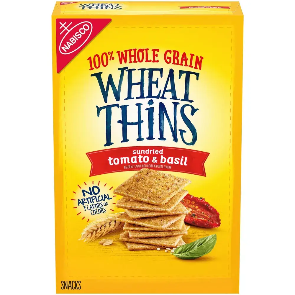 Wheat Thins Sundried Tomato & Basil Wheat Cracker Snacks